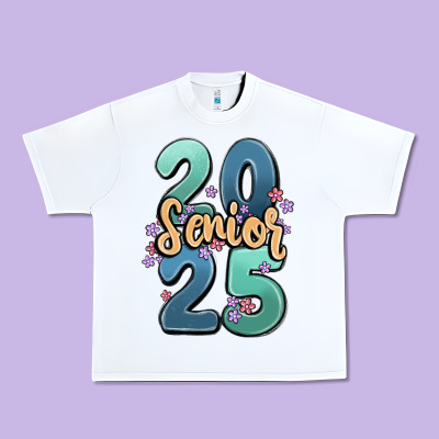 Senior 2025 Urban Heavy Tee Designed By Maliassmallbusiness