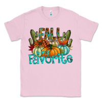 Bubblegum Pink fall pumpkin art Classic Tee - CowhideDigitalArt