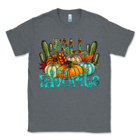 Charcoal Heather fall pumpkin art Classic Tee - CowhideDigitalArt