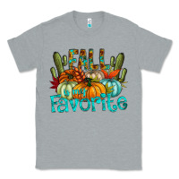 Heather Grey fall pumpkin art Classic Tee - CowhideDigitalArt