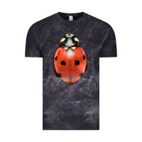 Cloud Black lady bug Vintage Tee - LillyAllenDesigns