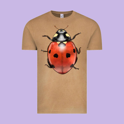 Lady Bug Vintage Tee Designed By Lillyallendesigns