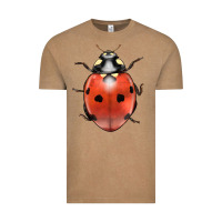 Vintage Coffee lady bug Vintage Tee - LillyAllenDesigns