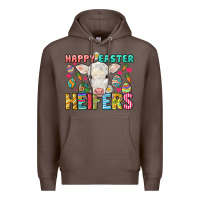Coffee Happy Easter Heifers Easter Day Premium Hoodie - HowdyJamesFarm