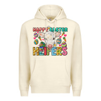 Sandshell Happy Easter Heifers Easter Day Premium Hoodie - HowdyJamesFarm