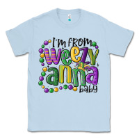 Dusty Blue i'm from weezy anna baby mardi gras Classic Tee - MaliasSmallBusiness