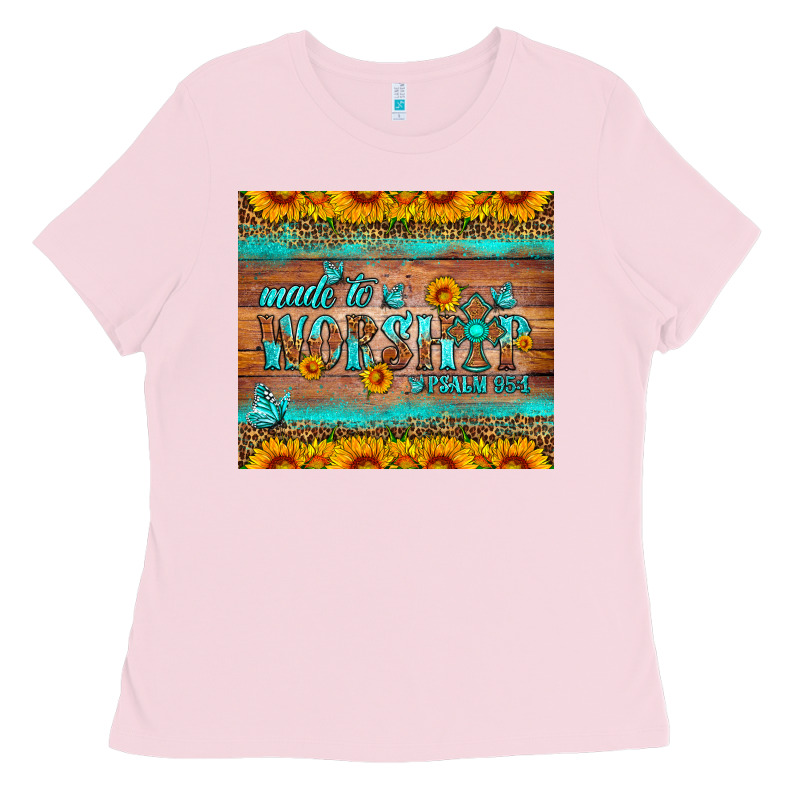 Made To Worship Tumbler Ladies Tee by HRA Design Shop | Teevron