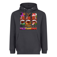 Smoke happy hallothanksmas football Heavyweight Hoodie - texasbilliewilder