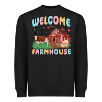 Welcome To Our Farmhouse Heavyweight Sweatshirt | Teevron