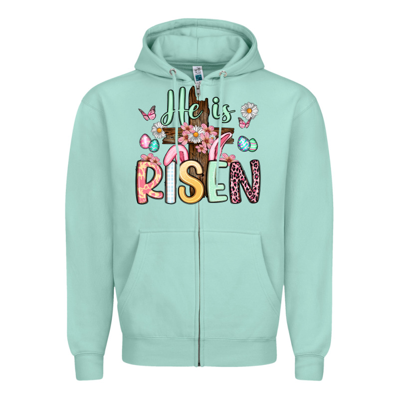 He Is Risen Zipper Hoodie by Artiststas | Teevron