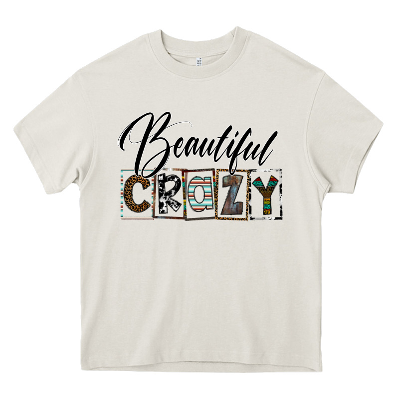 Beatiful Crazy Heavy Core Tee by SublimationCraftShop | Teevron