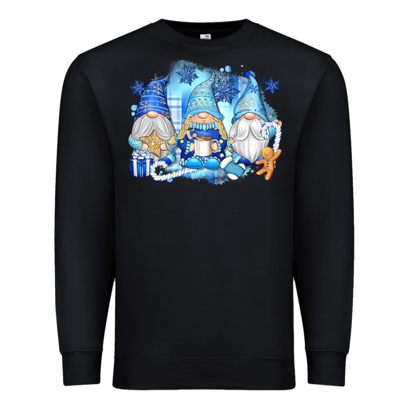 Snowman Gnome Premium Sweatshirt by texasbilliewilder | Teevron