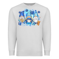 Dove Grey snowman gnome Premium Sweatshirt - texasbilliewilder