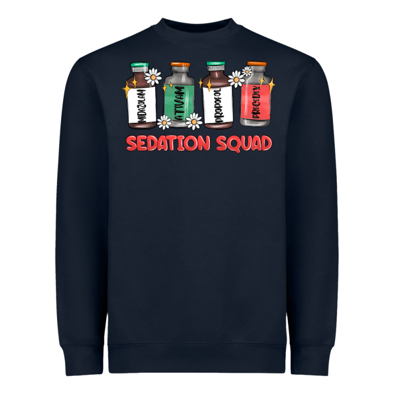 Sedation Squad Heavyweight Sweatshirt by MaliasSmallBusiness | Teevron