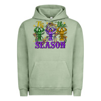 Pigment Oil Green Tis the season crawfish Mardi Gras Urban Hoodie - FaDigitalArtStudio