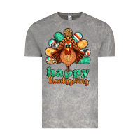 Cloud Rock happy thanksgiving turkey Vintage Tee - Jasminsmagicworld