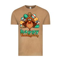 Vintage Camel happy thanksgiving turkey Vintage Tee - Jasminsmagicworld