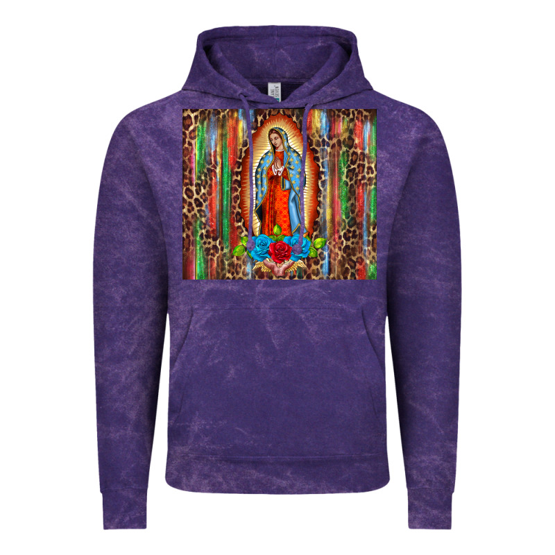 Our Lady Of Guadalupe Serape Vintage Hoodie by BarkalooDesign | Teevron