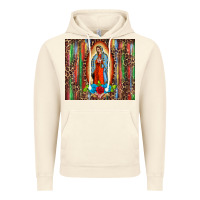 Vintage Artic our lady of Guadalupe serape Vintage Hoodie - BarkalooDesign