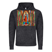 Vintage Black our lady of Guadalupe serape Vintage Hoodie - BarkalooDesign