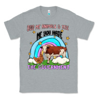 Heather Grey buy me animals Classic Tee - MaliasSmallBusiness