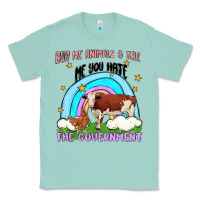 Seafoam buy me animals Classic Tee - MaliasSmallBusiness