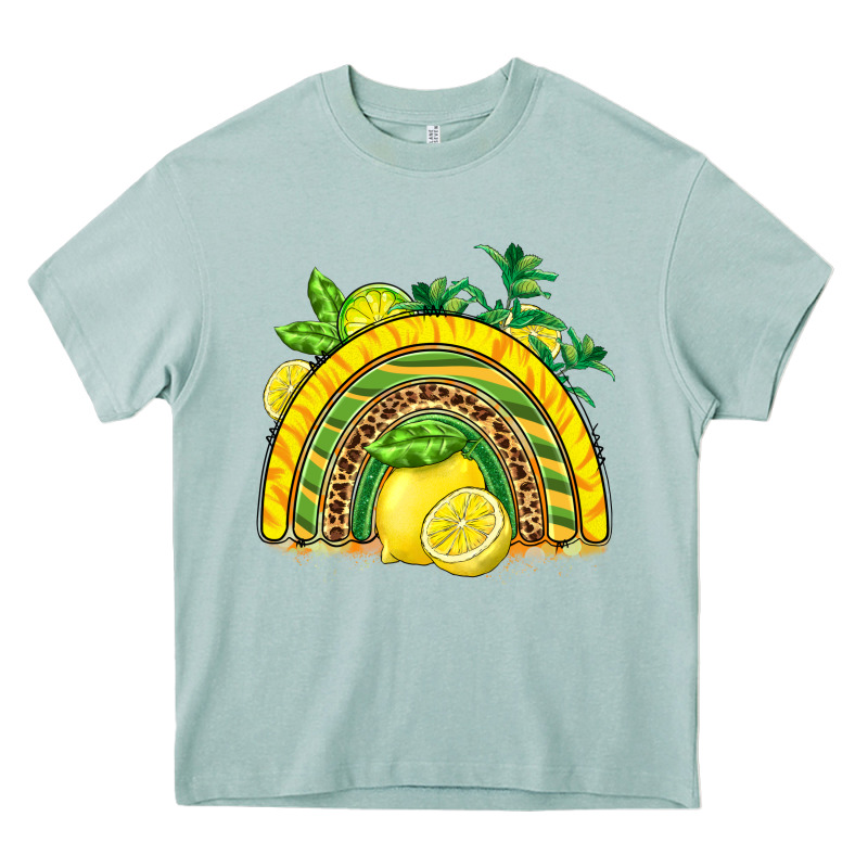 Lemon  Rainbow Heavy Core Tee by BarkalooDesign | Teevron