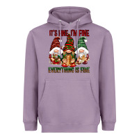 Lavender It's fine i'm fine everything is fine Heavyweight Hoodie - NancyCooperArtShop
