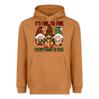 Meerkat It's fine i'm fine everything is fine Heavyweight Hoodie - NancyCooperArtShop