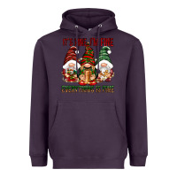 Plum It's fine i'm fine everything is fine Heavyweight Hoodie - NancyCooperArtShop