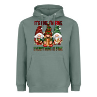 Sage It's fine i'm fine everything is fine Heavyweight Hoodie - NancyCooperArtShop