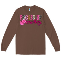 Chestnut pucker up cowboy Long Sleeve Tee - NancyCooperArtShop