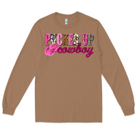Toasted Coconut pucker up cowboy Long Sleeve Tee - NancyCooperArtShop