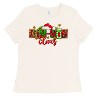 Bone christmas mom mom claus Ladies Tee - FaDigitalArtStudio