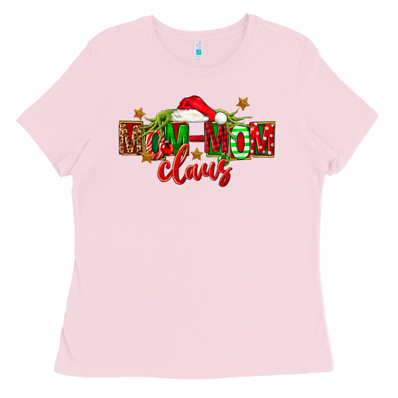 Christmas Mom Mom Claus Ladies Tee by FaDigitalArtStudio | Teevron