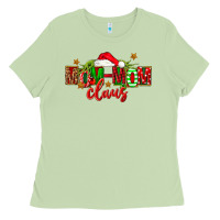 Matcha christmas mom mom claus Ladies Tee - FaDigitalArtStudio