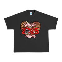 Pigment Black senior 2025 mom football Urban Heavy Tee - MaliasSmallBusiness