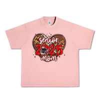 Salmon senior 2025 mom football Urban Heavy Tee - MaliasSmallBusiness