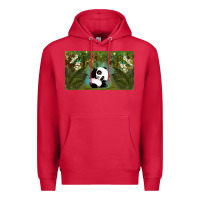 Cardinal cute panda Premium Hoodie - TumblerDesignByShophia