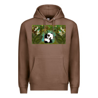 Chestnut cute panda Premium Hoodie - TumblerDesignByShophia