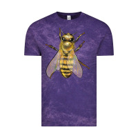 Cloud Purple Bee Vintage Tee - LillyAllenDesigns