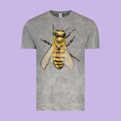 Bee Vintage Tee Designed By Lillyallendesigns
