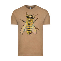 Vintage Coffee Bee Vintage Tee - LillyAllenDesigns