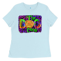 Baby Blue the boo crew Ladies Tee - JahusDesignShop