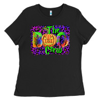 Black the boo crew Ladies Tee - JahusDesignShop