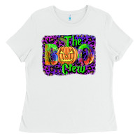 White the boo crew Ladies Tee - JahusDesignShop