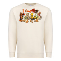 Sandshell I love Fall most of Fall Premium Sweatshirt - NancyCooperArtShop