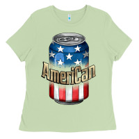 Matcha American 4th of July Ladies Tee - CowGirlArtShop