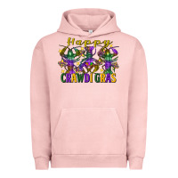 Pigment Salmon Happy crawdi Gras Mardi Gras crawfish Urban Hoodie - FaDigitalArtStudio