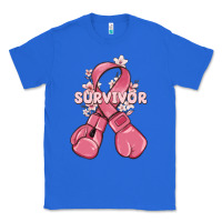 Survivor Breast Cancer With Boxing Gloves Classic Tee | Teevron
